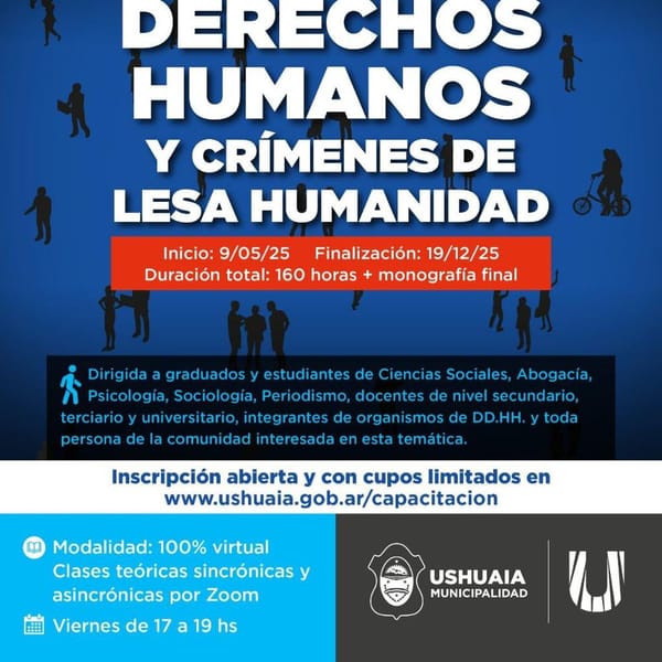 DIPLOMATURA EN DERECHOS HUMANOS PARA EMPLEADOS MUNICIPALES EN USHUAIA