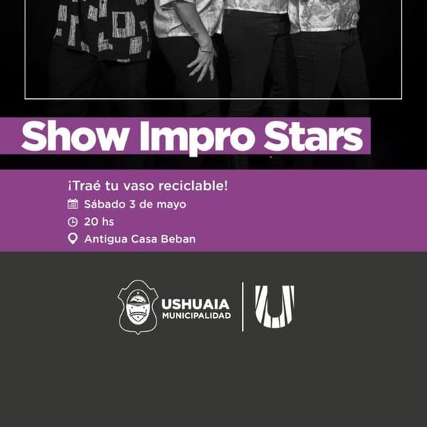 SHOW IMPRO STARS EN USHUAIA: UNA NOCHE DE TEATRO IMPROVISADO