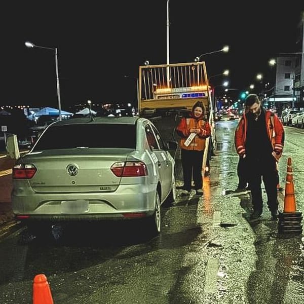 CONTROL VIAL EN USHUAIA: INCAUTAN VEHÍCULOS