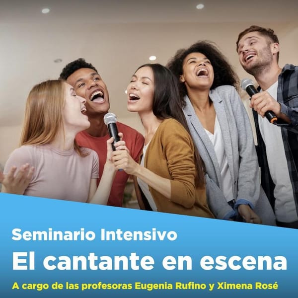 SEMINARIO INTENSIVO “EL CANTANTE EN ESCENA” EN USHUAIA