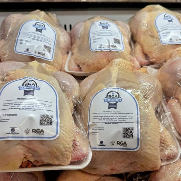 RGA ALIMENTOS: POLLOS FRESCOS PARA TODA TIERRA DEL FUEGO