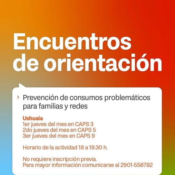 AMPLIACIÓN DEL DISPOSITIVO DE ORIENTACIÓN FAMILIAR EN USHUAIA