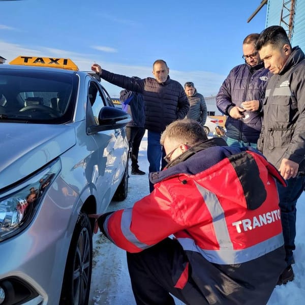 CONTROL DE TAXIS EN TOLHUIN: OPERATIVO INVIERNO 2025