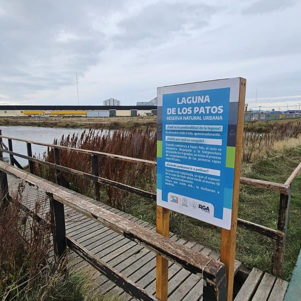LAGUNA DE LOS PATOS: NO HABILITADA PARA INVIERNO
