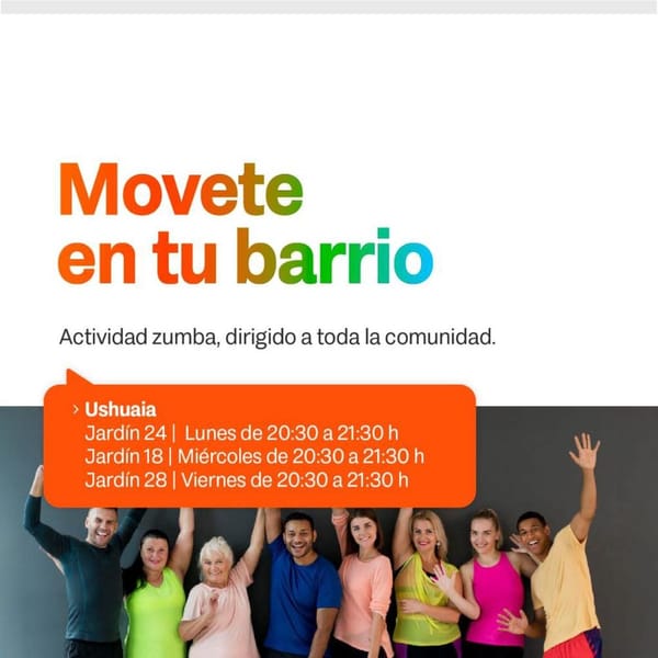 ZUMBA Y ACONDICIONAMIENTO FÍSICO EN USHUAIA