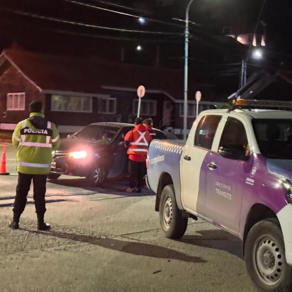 CONTROL DE TRÁNSITO EN USHUAIA: RESULTADOS DEL FIN DE SEMANA