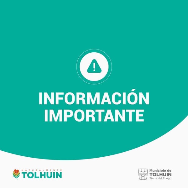 AGUA POTABLE EN TOLHUIN: TRANQUILIDAD Y TRANSPARENCIA