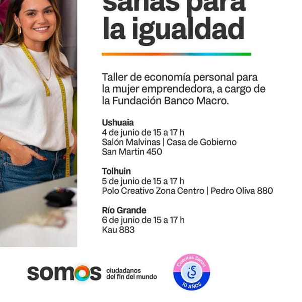 Capacitación en Educación Financiera para Mujeres y Jóvenes Fueguinos