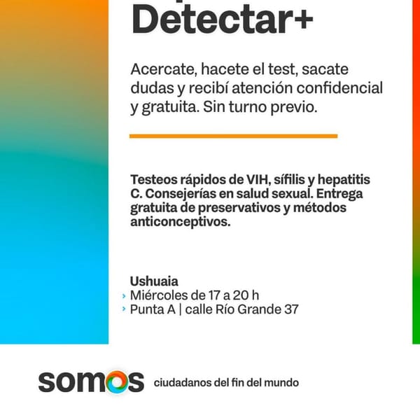 Lanzamiento del Nuevo Espacio de Testeo Rápido y Asesoramiento en Salud Sexual en Ushuaia