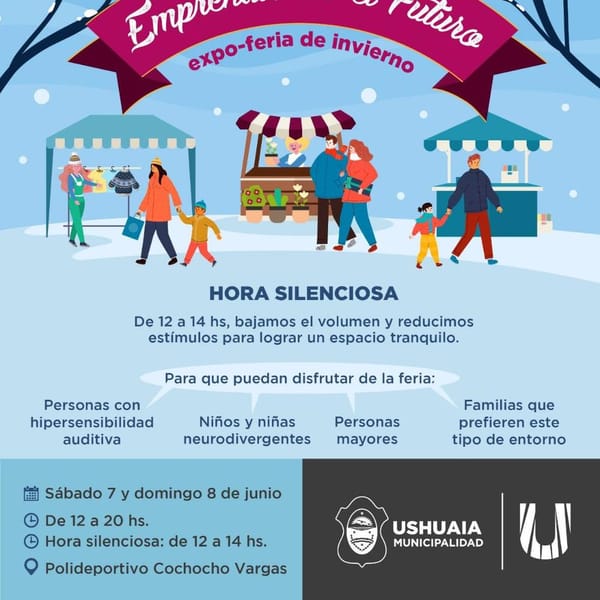 Feria de Invierno en Ushuaia con Mercado Concentrador