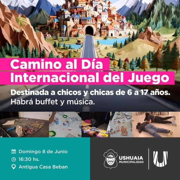 Ushuaia celebra el Día Internacional del Juego con actividades recreativas