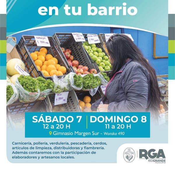 Mercado en tu Barrio en Zona Sur de Río Grande