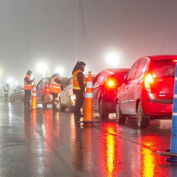 Controles viales en Río Grande: 1200 vehículos controlados