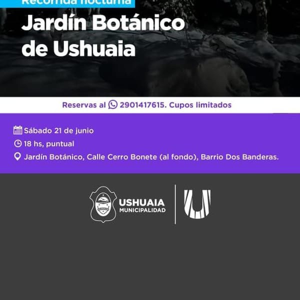 Disfrutá la Noche Más Larga en Ushuaia con una recorrida gratuita