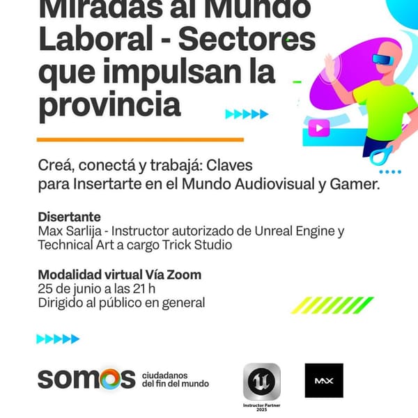 Max Sarlija en charla sobre videojuegos y contenidos digitales