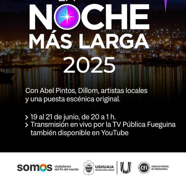 Fiesta Noche Más Larga 2025 en TV Pública Fueguina