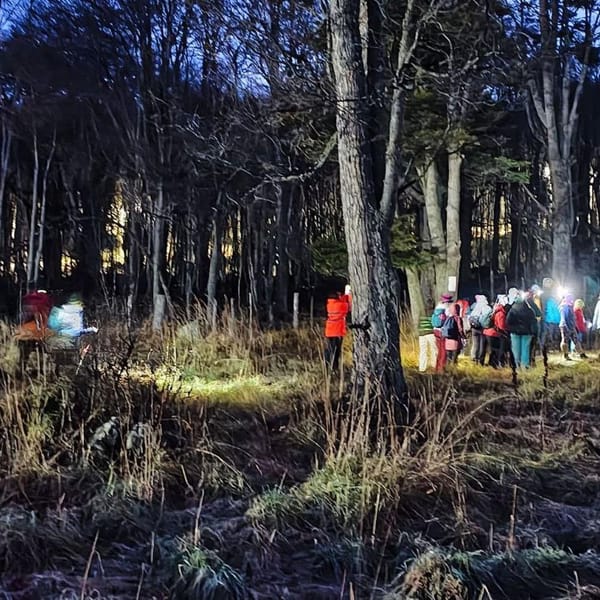 Ushuaia celebra La Noche Más Larga con caminata nocturna