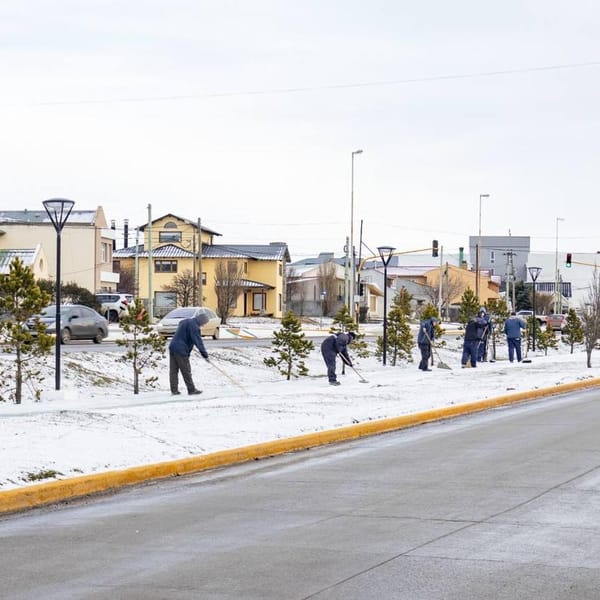 Limpieza y Seguridad en Río Grande en el Operativo Invernal