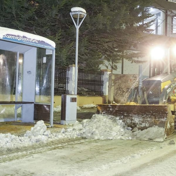 Ushuaia refuerza operativo invernal para garantizar la transitabilidad