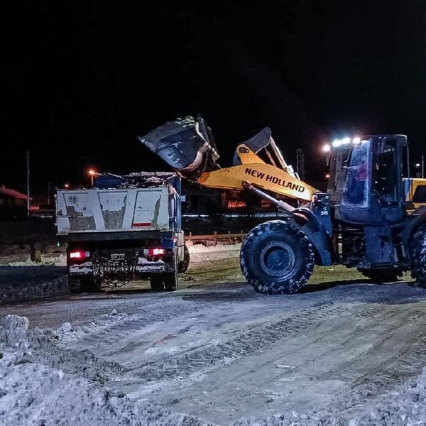Ushuaia moviliza 150 empleados en operativo nieve