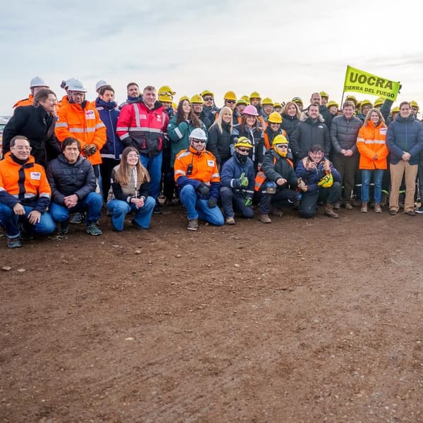 “ES UN DÍA DE ALEGRÍA PORQUE MARCA EL COMIENZO HACIA LA TRANSICIÓN ENERGÉTICA TAN IMPORTANTE PARA NUESTRA PROVINCIA”