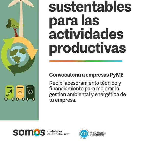 CONTINÚAN ABIERTAS LAS INSCRIPCIONES AL PROGRAMA FEDERAL “ACCIONES SUSTENTABLES EN ACTIVIDADES PRODUCTIVAS”