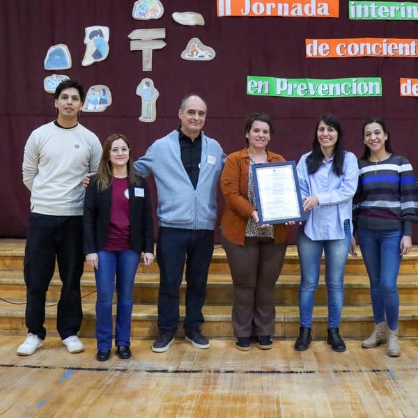 La Dirección de Juventudes de Tolhuin se sumó a la jornada de prevención en el Trejo Noel
