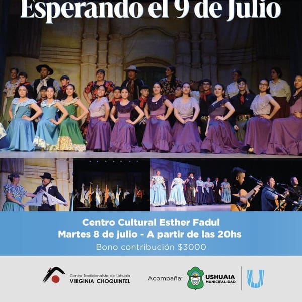 La propuesta comenzará a las 20:00 horas del día martes 8 de julio