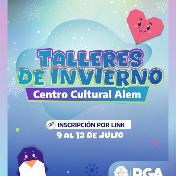 Talleres de Invierno en el Centro Cultural Alem Río Grande