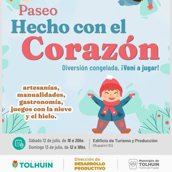 Tolhuin presenta “Diversión Congelada” para este fin de semana