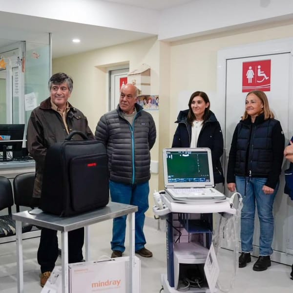 Hospital Río Grande recibe ecógrafo donado por Estancia Sara
