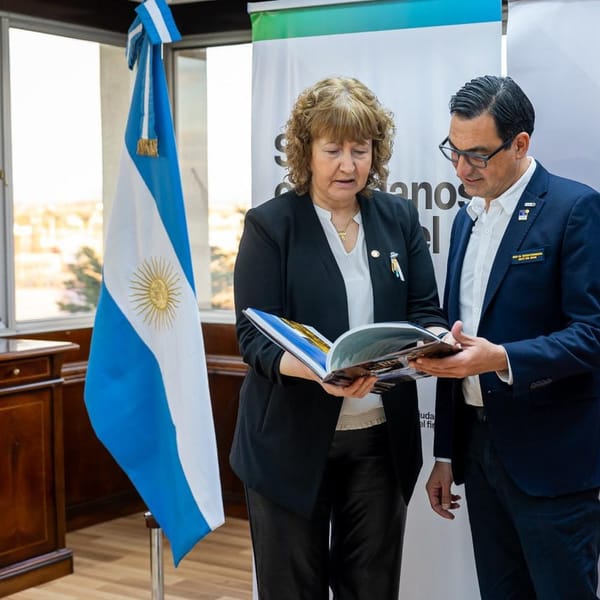 La Vicegobernadora de Tierra del Fuego refuerza vínculos con Rotary Internacional