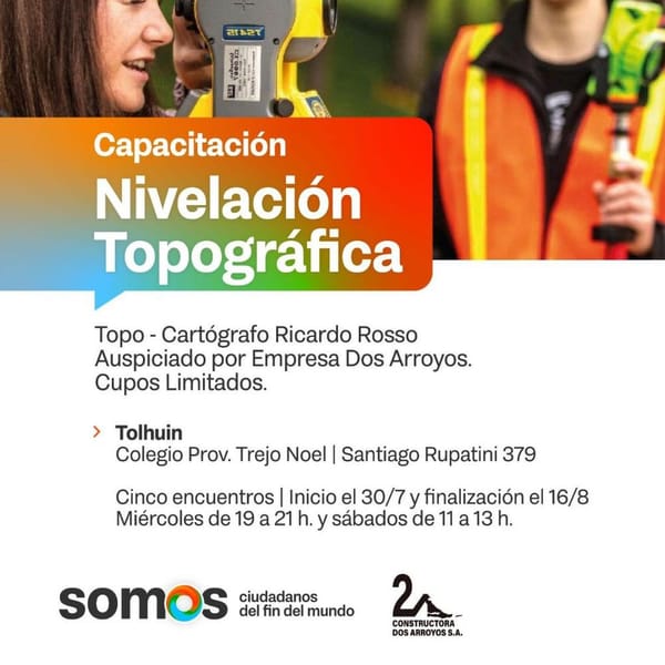 Capacitación en Tolhuin: Nivelación Topográfica para la Construcción