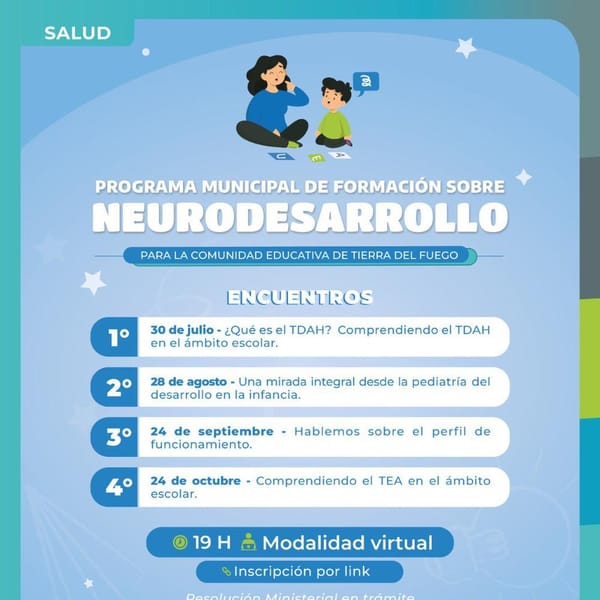 Inscripciones abiertas para curso sobre neurodesarrollo infantil