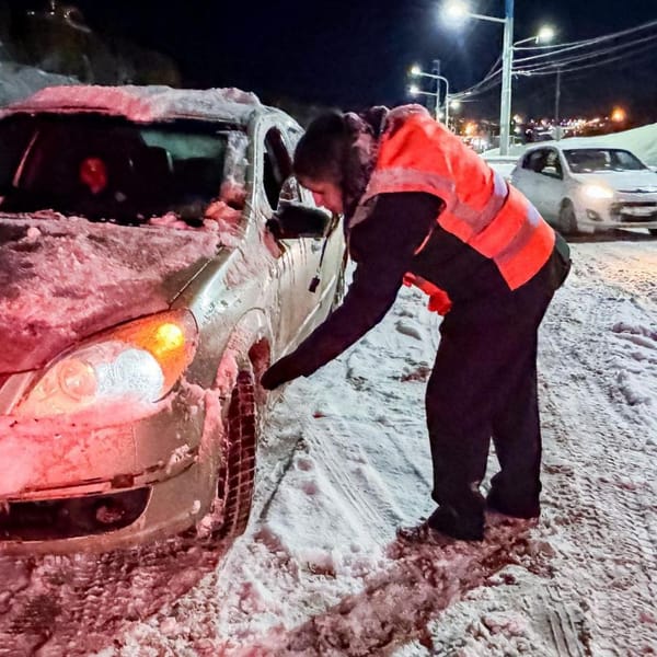 Control de tránsito en Ushuaia para una conducción segura
