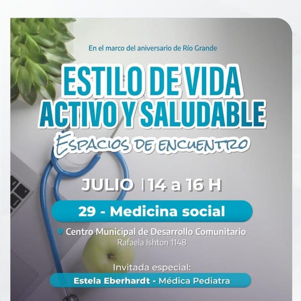 Río Grande impulsa encuentros para estilos de vida saludable