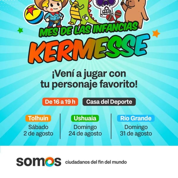 Kermesse de las Infancias en Tierra del Fuego