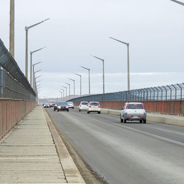 Avanzan al 60% las obras en el Puente Mosconi de Río Grande