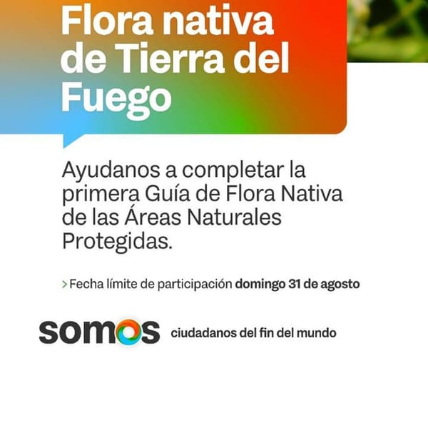 Lanzamiento del Concurso para Crear la Primera Guía de Flora Nativa en Tierra del Fuego