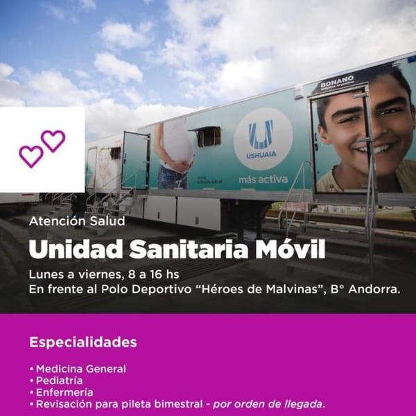 Ushuaia refuerza la atención en salud en Andorra