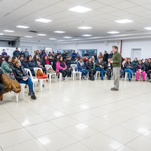 Melella se reunió con referentes de comedores en Río Grande