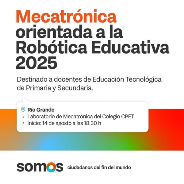 Nuevo módulo de mecatrónica para docentes en Río Grande
