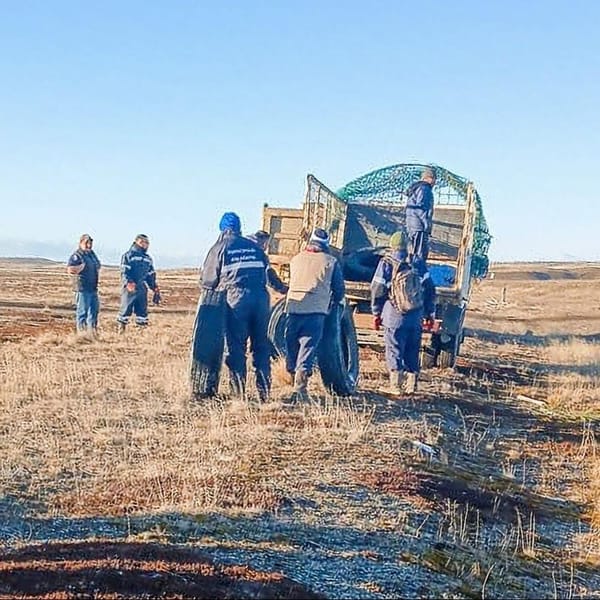 Río Grande: operativo de limpieza en Punta María