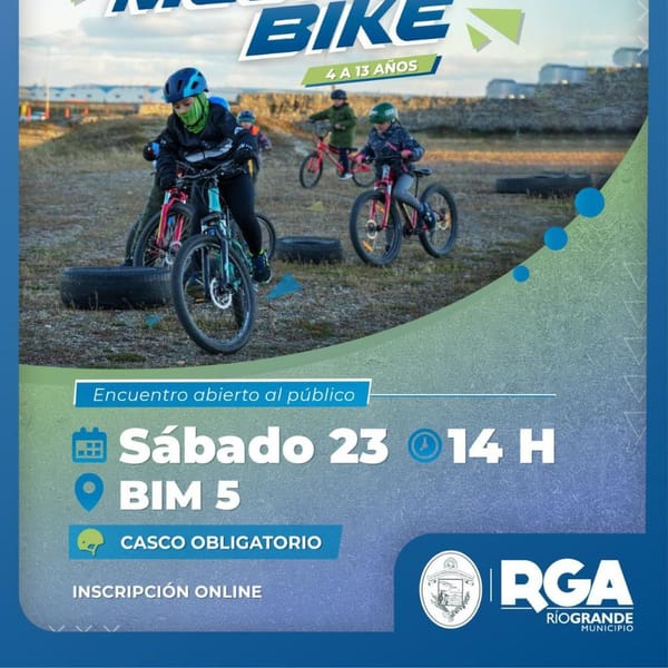 Jornada de Mountain Bike para Niños en Río Grande
