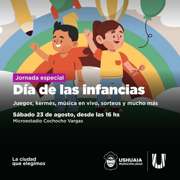 Día de las Infancias en Ushuaia en el Cochocho Vargas