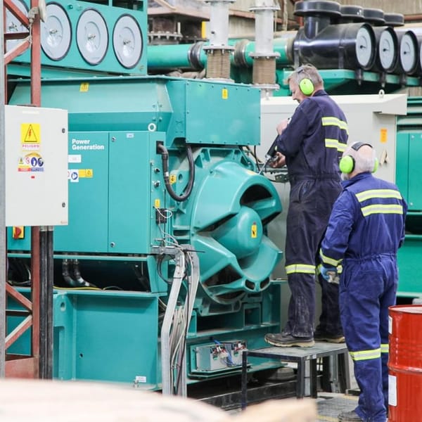 Mejoras en Tolhuin: Nuevo generador de 1.400 kW en marcha