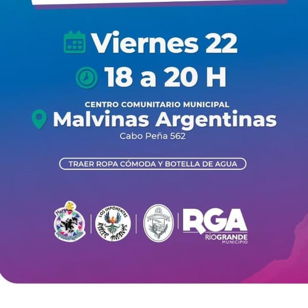 Ritmos Populares en Río Grande este viernes