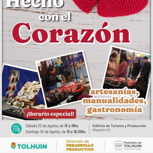 Tolhuin celebra el Paseo “Hecho con el Corazón” con horario especial