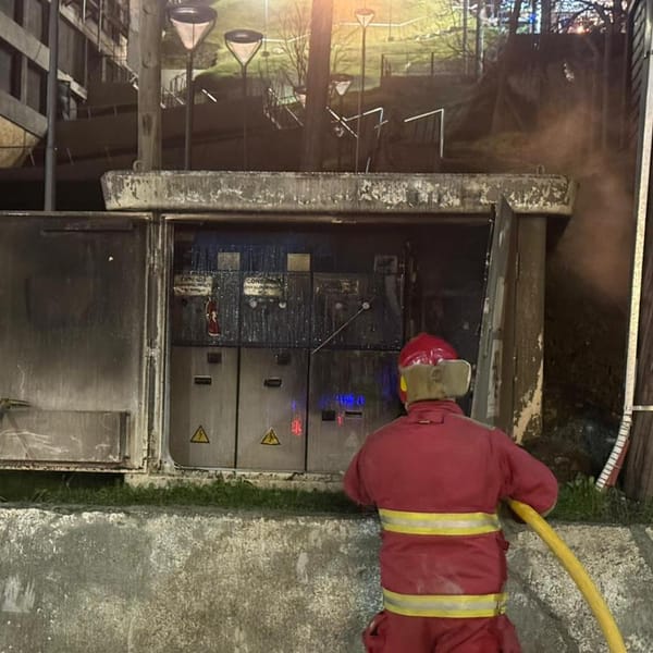Incendio en alimentador causa apagón en Ushuaia