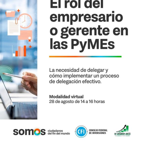 Taller gratuito sobre liderazgo y delegación en PyMEs